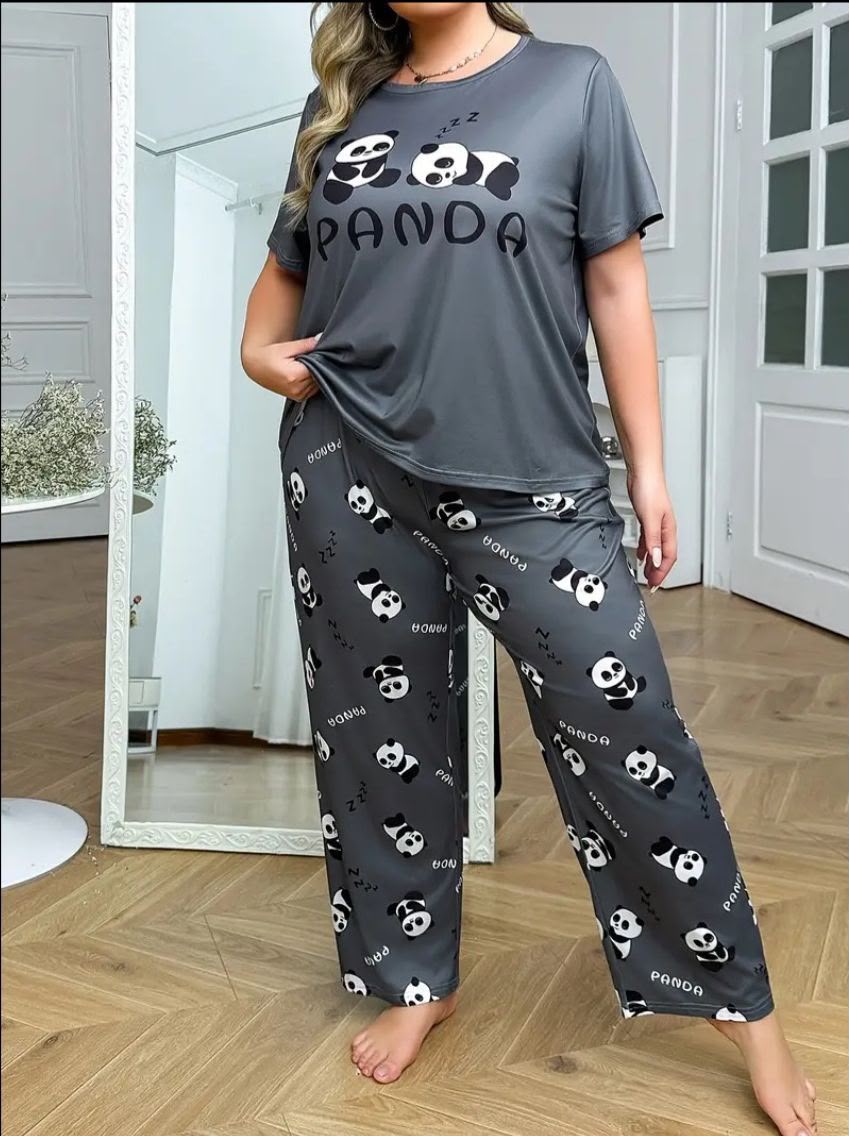 🎁 Premium Love Print Night Suit Set – Trendy & Comfortable 💖