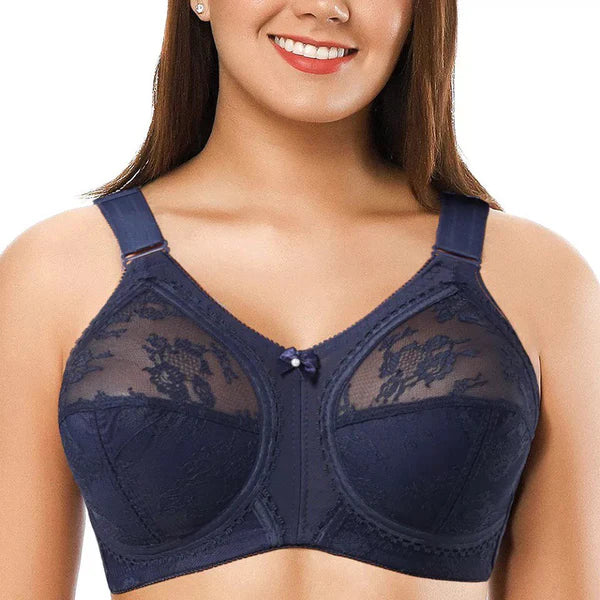 Doreen Comfort Support Bra – Full Coverage Wireless Everyday Bra