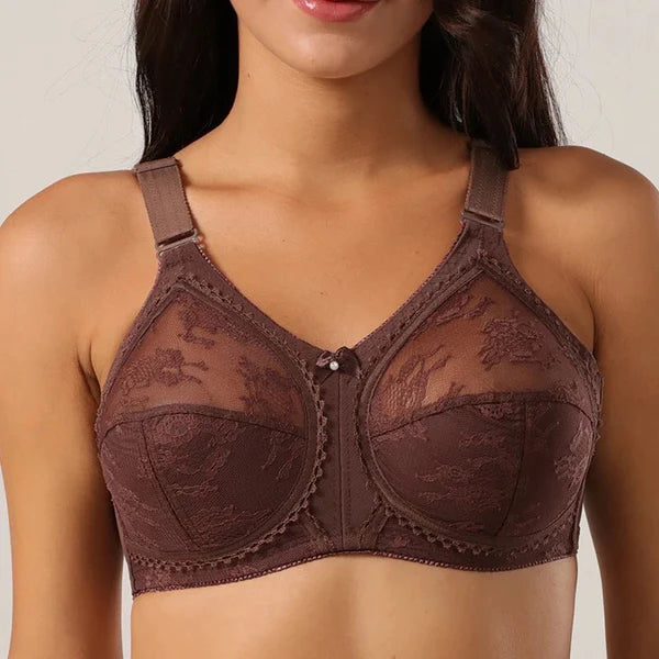 Doreen Comfort Support Bra – Full Coverage Wireless Everyday Bra