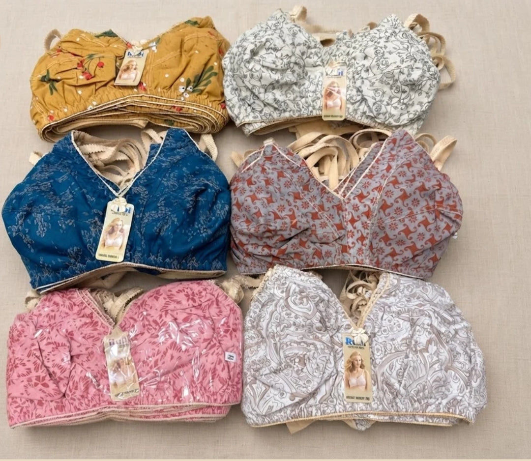 Pack of 5 Deal bra cotton soft bra. Best quality