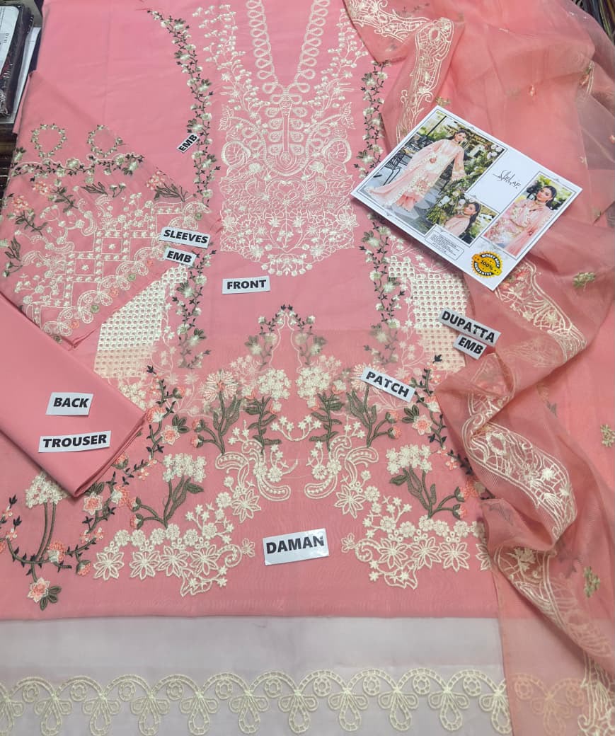 🌸 MIX BRANDS – Premium Lawn 3Pc Suit 🌸